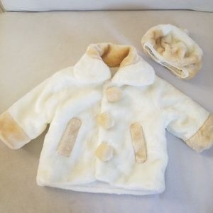 Fluffy Jacket and Hat